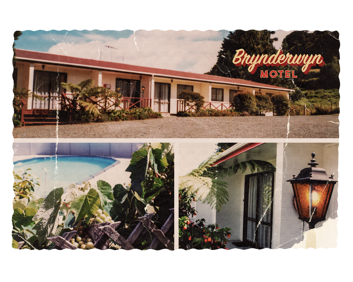 Motel Postcard